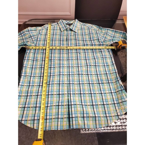 Sean John Men Multicolor 100% Cotton Collared Long Sleeve Buttons Down Shirt 3XL - Picture 9 of 10
